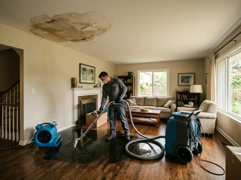 attic-pipe-burst-ceiling-drip-008 — frequently asked questions, Water Damage Restoration & Carpet Care in Mishawaka, IN